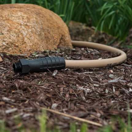 Flexzilla HFZC510BRS-E Colors SwivelGrip Garden Hose, 5/8" x 10', 3/4"-11 1/2 GHT Fittings, Brown Mulch, 10Ft