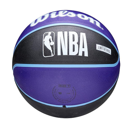 Wilson NBA Team Tribute Basketball, Utah Jazz, Purple, Size 7