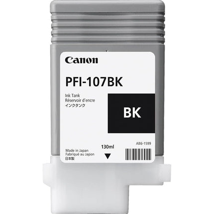 Canon PFI-107 BK PFI107 Inkjet Cartridge