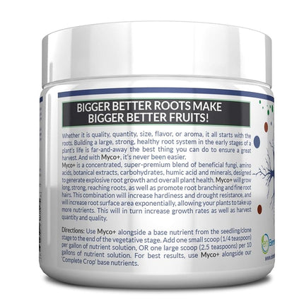 MYCO+ - The Best Mycorrhizal Root Booster for A Bigger, More Explosive Root Mass (200g)