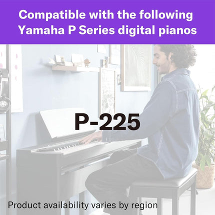 Soporte para piano digital con teclado contrapesado Yamaha L200B P225B - Negro