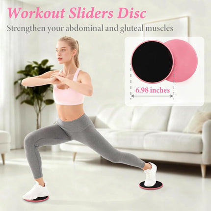 LarFaFa Pilates Kit for Home Workouts, Pilates Essentials Kit for Women, Better Me Pilates Kit,Pilates Equipment with Magic Circle, Pilates Starter Kit for Strength, Workout Guide Included