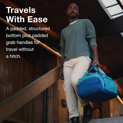 Bolsa de lona unisex Osprey Daylite, 45L, azul Spikemoss/Alkaline, talla única
