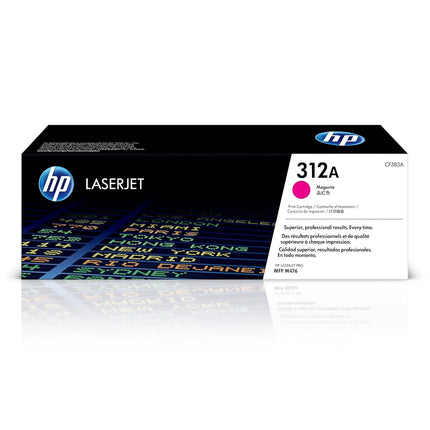 HP CF383A 312A Original LaserJet Toner Cartridge, 