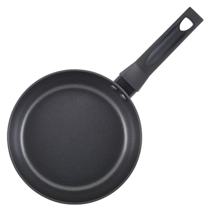 Juego de ollas y sartenes antiadherentes Farberware Power Base, 12 piezas - Negro mate