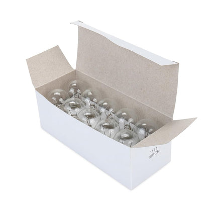 Camco 54788 Bombilla de repuesto para luces de marcha atrás de automóviles/vehículos recreativos 1141 - Caja de 10
