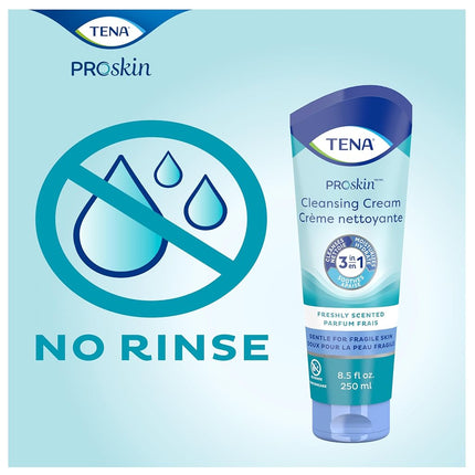 TENA Barrier Cream for Chafing Protection, ProSkin, 8.5 oz Pack of 6