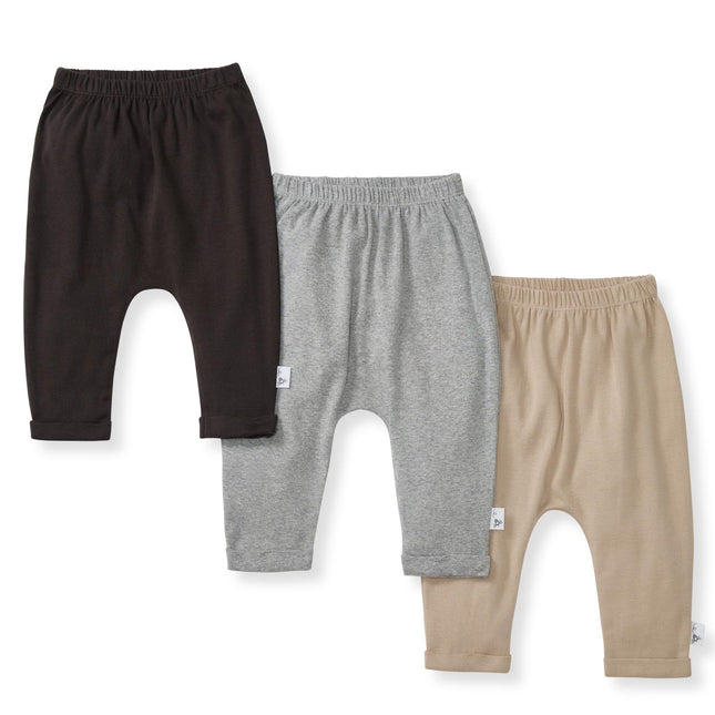 Burt's Bees Baby Boys' Knit Jogger Pants, Baby Swe