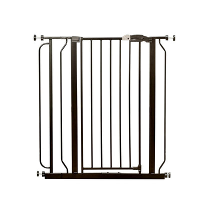 Regalo Deluxe Easy Step Extra Tall Gate, Black 13 Pounds