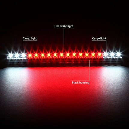 Tercera luz de freno DNA Motoring 3BL-C1088-LED-BK