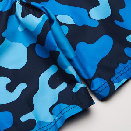 Traje de baño Kanu Surf Camo para niños grandes, azul marino, XG (18/20)