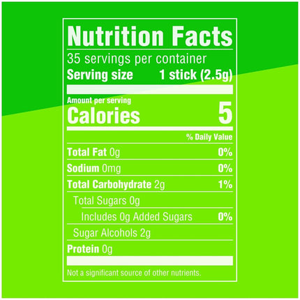 Wrigley's Extra Spearmint Chicle sin azúcar, paquete de 6 unidades de 35 chicles (210 chicles en total)