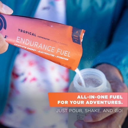 Tailwind Nutrition Endurance Fuel 50 Serving Tropical Flavour - Caffeinated