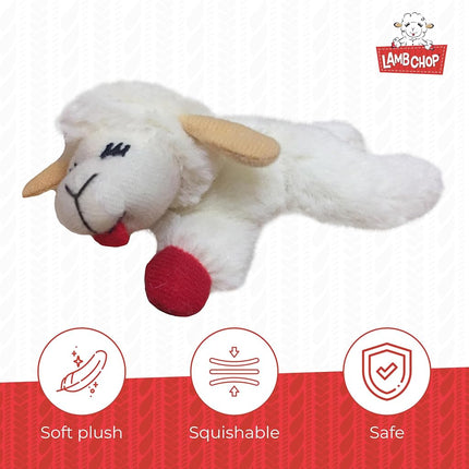 MULTIPET Catnip Lamb Chop 4" Cat Toy By