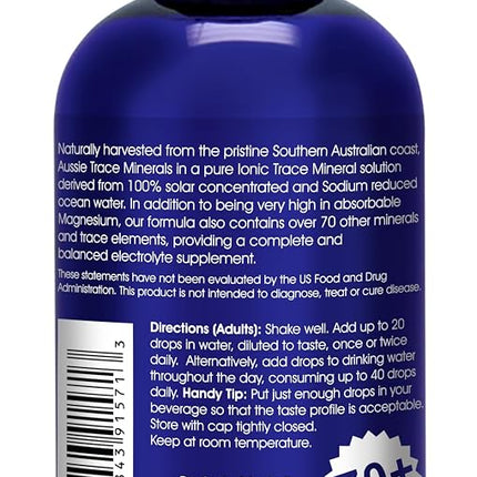 Aussie Trace Minerals - with Lemon/Lime Organic Extracts