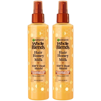 Garnier Whole Blends Hair Honey Milk 450F Heat Pro
