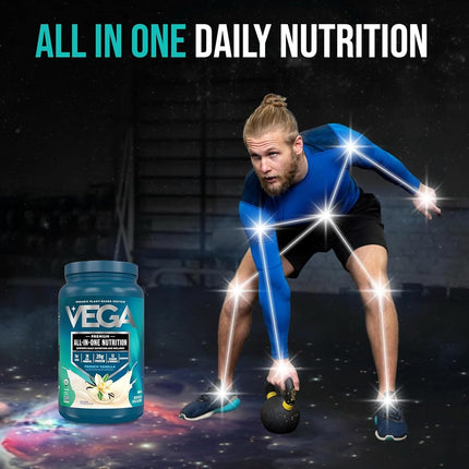 Vega One All-in-One Plant Protein Shake - French Vanilla - 689g (24.3oz)