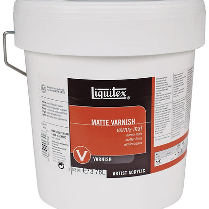 Liquitex 5236 Matte Varnish, 128-Ounce (Gallon)