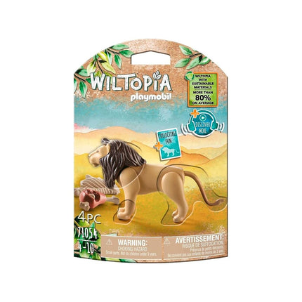 Playmobil 71054 Wiltopia Lion, Animal Toy, Sustain