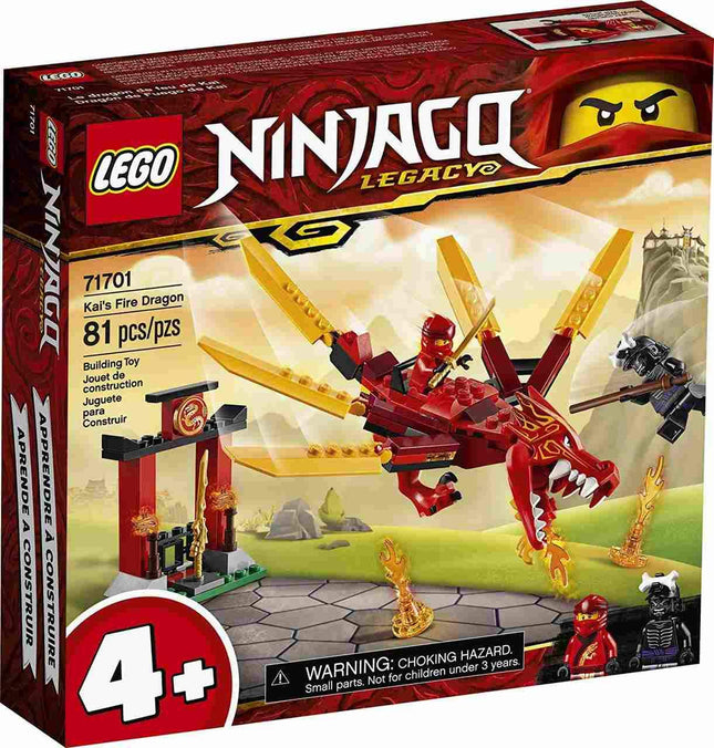 LEGO NINJAGO Legacy Kai’s Fire Dragon 71701 Dragon