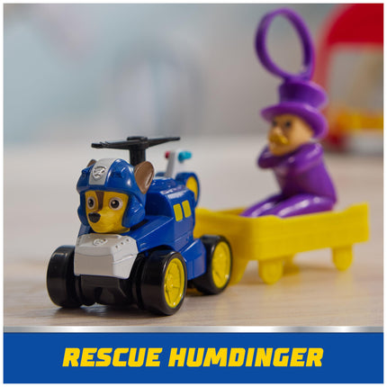 Paw Patrol: Air Rescue, Pup Squad Adventure Bay Airport Playset, with Chase Toy Car Vehicle Launcher, Kids Toys for Boys and Girls 3+