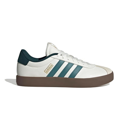 adidas Men's Vl Court 3.0 Core White/Preloved Teal/Aurora Ivy 6.5 UK 40 EU