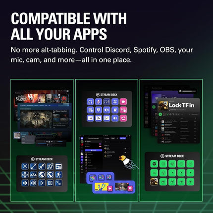 Elgato Stream Deck MK.2 Studio Controller, 15 Macro Keys