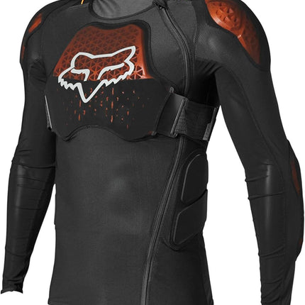 Fox Racing - Youth Baseframe Pro D3O Jacket – Motocross Mountain Bike Protector Jacket – D3O CE Protection, Youth Size, Removable Protectors, Guards, Motocross, Black, YL