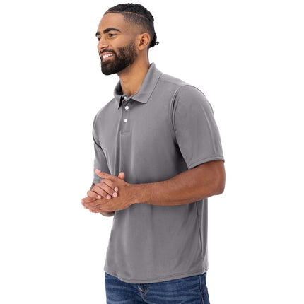 Hanes Sport Men's Cool DRI Men's Performance Polo,Graphite,Medium