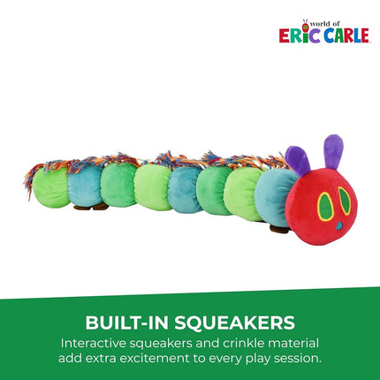 Multipet Very Hungry Caterpillar 18" Plush Dog Toy