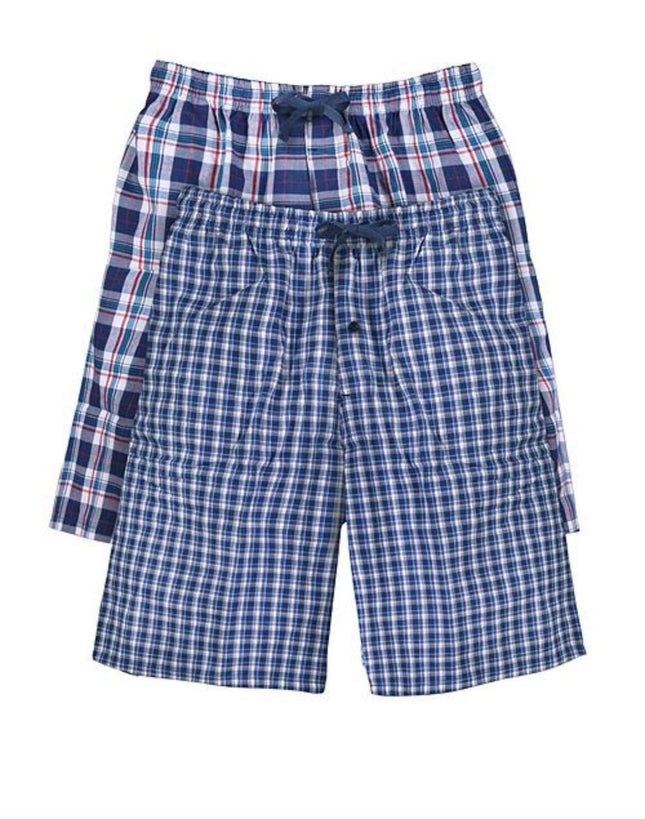 Hanes Men's 2-Pack Woven Pajama Short