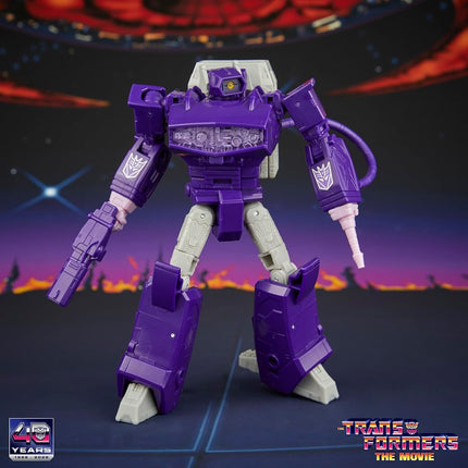 Transformers Studio Series The The Movie Shockwave Voyager Class 16.5-cm Converting Action Figure, Robot Toys for Ages 8+