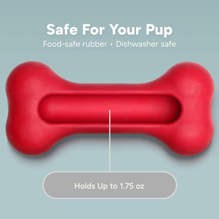 GoSports Pets PupsCream Freezable Dog Treat Station - Helps Keep Dogs Busy - Small or Large