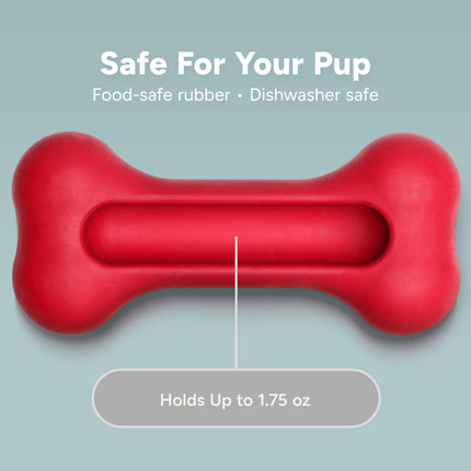 GoSports Pets PupsCream Freezable Dog Treat Station - Helps Keep Dogs Busy - Small or Large