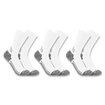 Carhartt Men's SC4223M Force® Midweight Crew Sock 