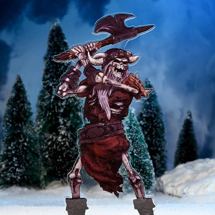 D&D Idols of The Realms Miniatures: Icewind Dale: Rime of The Frostmaiden: 2D Set 1 (Frost Giant Skeleton)