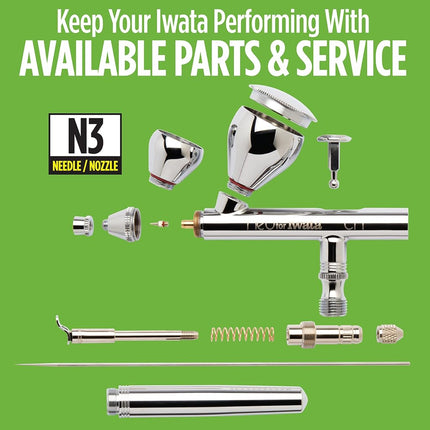 Iwata Medea IWN4500 Neo Gravity Feed Airbrush