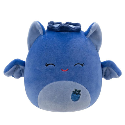 Squishmallows Original 5-Pulgadas Bessie Murciélago de Arándanos - Peluche Oficial de Jazwares