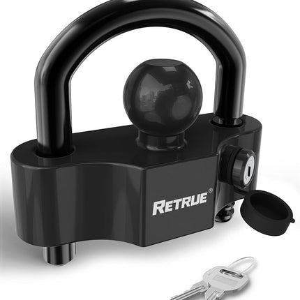 RETRUE Universal Coupler Lock Trailer Locks Ball H