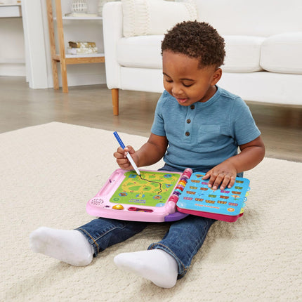 Libro de actividades LeapFrog Violet y sus amigos para la escuela - Rosa
