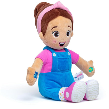 Ms. Rachel Official Speak & Sing Doll, 16” Tall Interactive Toy with 4 Songs & 16+ Phrases, Toddler Toys for Girls & Boys Ages 6 Months to 3+ Years, Pink