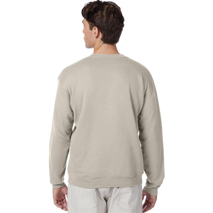 Hanes Men's, EcoSmart Pullover Crewneck Sweatshirt, Big & Tall Available, 1 Or 2 Pack, Sand-1 Pack, M