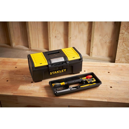 STANLEY 16in One-Touch Toolbox with Removeable Tote Tray, 1-79-216