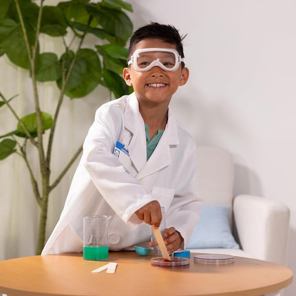 Melissa & Doug Scientist Role Play Costume Set,