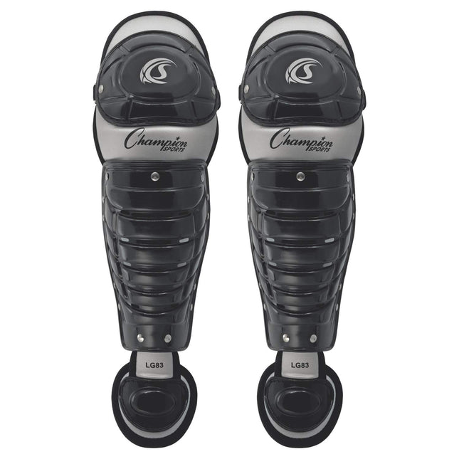 Champion Sports LG83BK Single Knee Shinguard, Pack