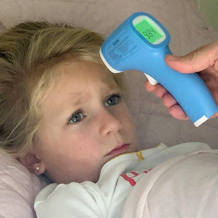 Vicks Non-Contact Infrared Thermometer for Forehead, Food and Bath – Touchless Thermometer for Adults, Babies, Toddlers and Kids – Fast, Reliable, and Clinically Proven Accuracy