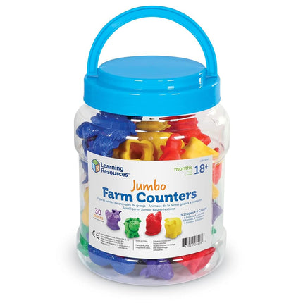 Learning Resources Jumbo Farm Counters