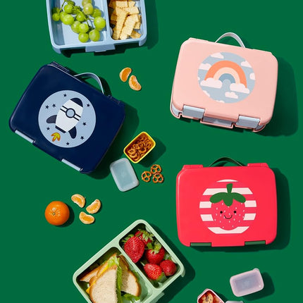 Skip Hop Kids Bento Lunch Box, Ages 3+, Sparks Rocket