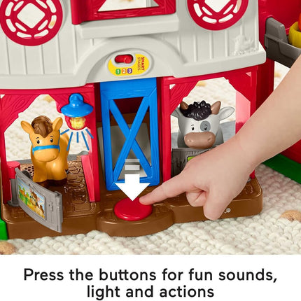 Fisher-Price GXC23 - Little People Caring for Animals Farm, English