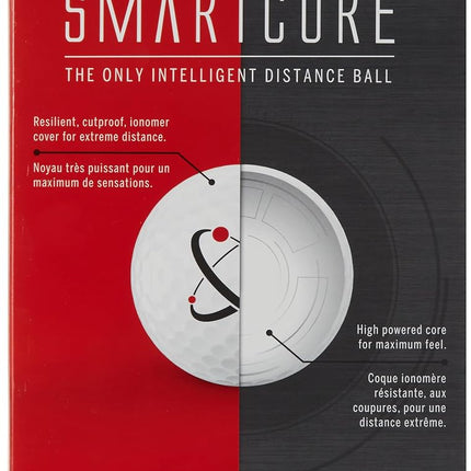 Wilson Smart Core Golf Ball - Pack of 24 (White)